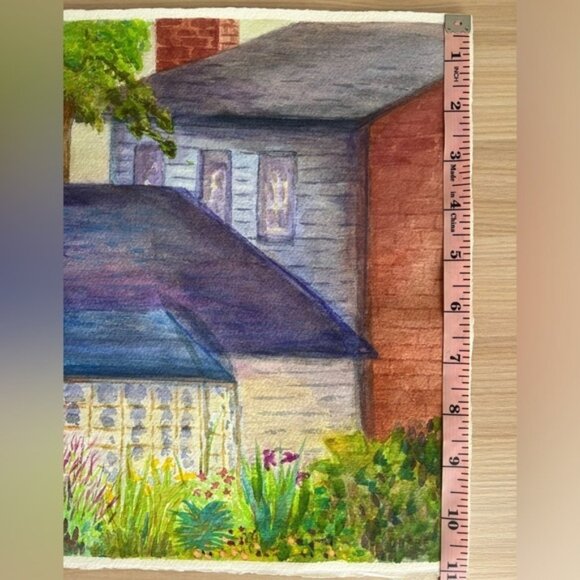 Original Watercolor Painting NWOT - Picture 6 of 6